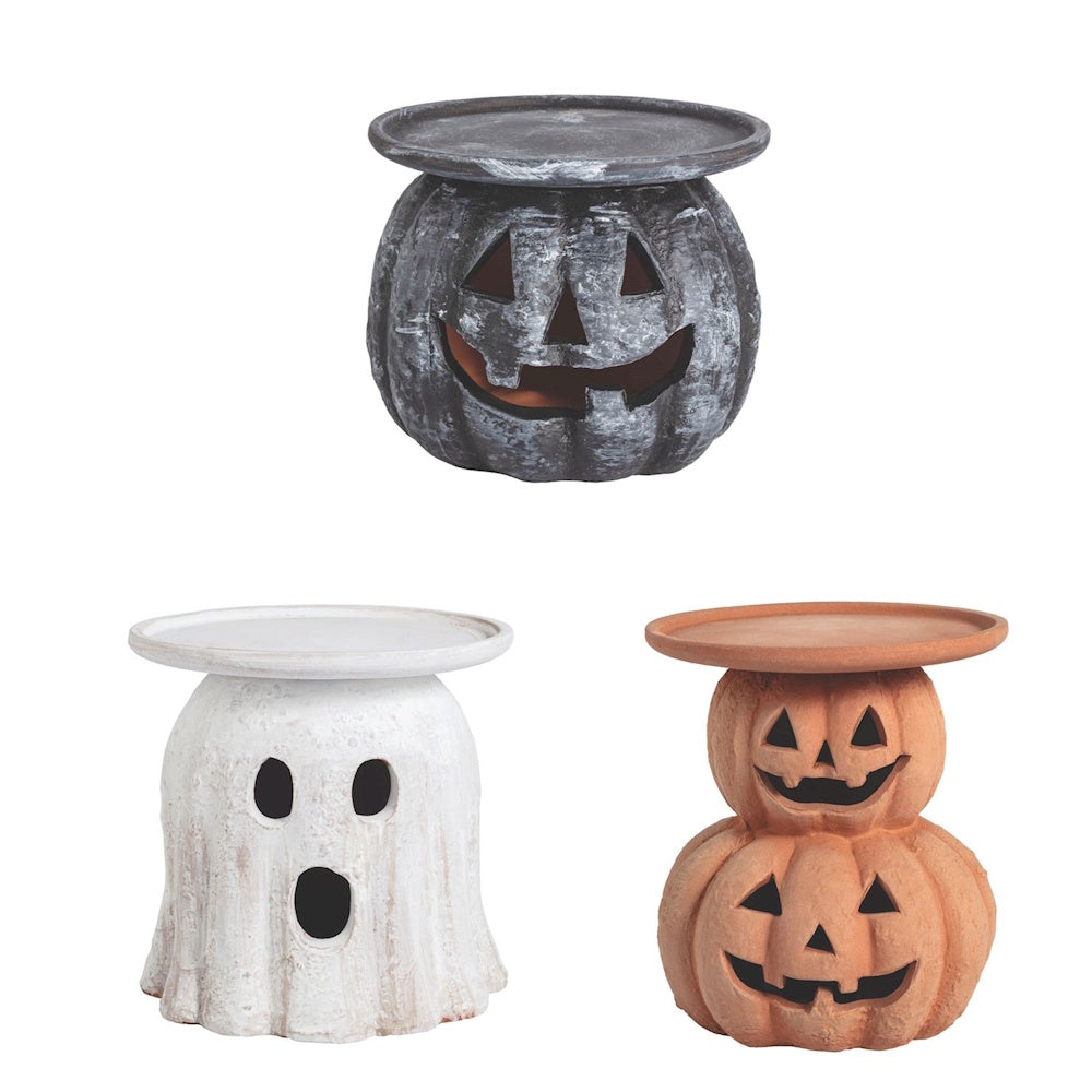 Pillar Candle Holder, Halloween for Home Candle Displays and Table Centerpieces, Designed for Tabletop Candle Displays and Home Decorating image 2