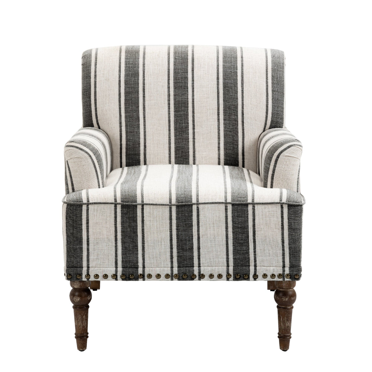 Upholstered Armchair, Pure Linen Upholstery, High-Density Foam for Bedroom Seating, Living Rooms and Home Study Spaces, 13 Color Options image 16