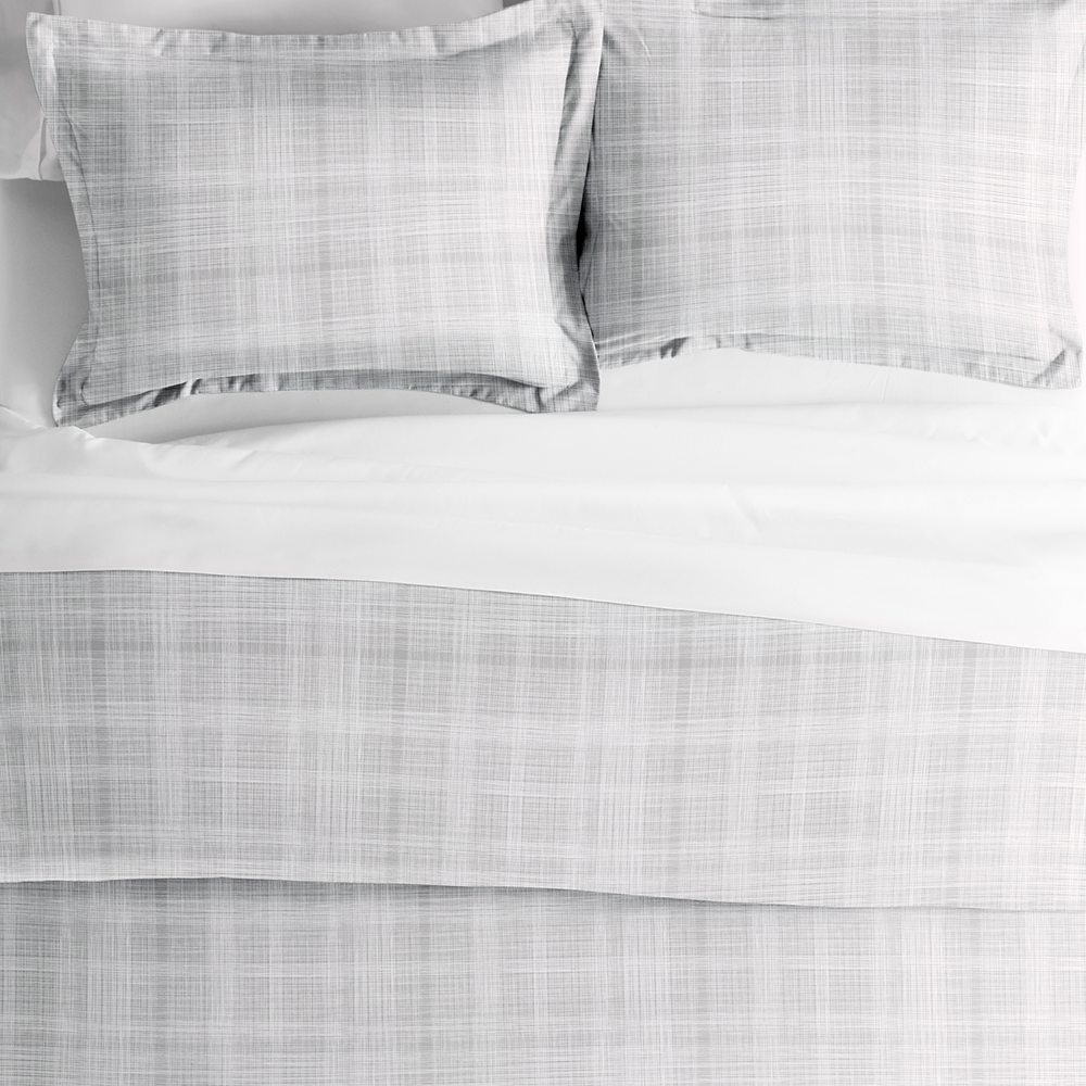Duvet Cover Set, Thatch Pattern 3 Piece for Guest Rooms and Everyday Bedroom Styling, 3 Sizes and 4 Colors image 10
