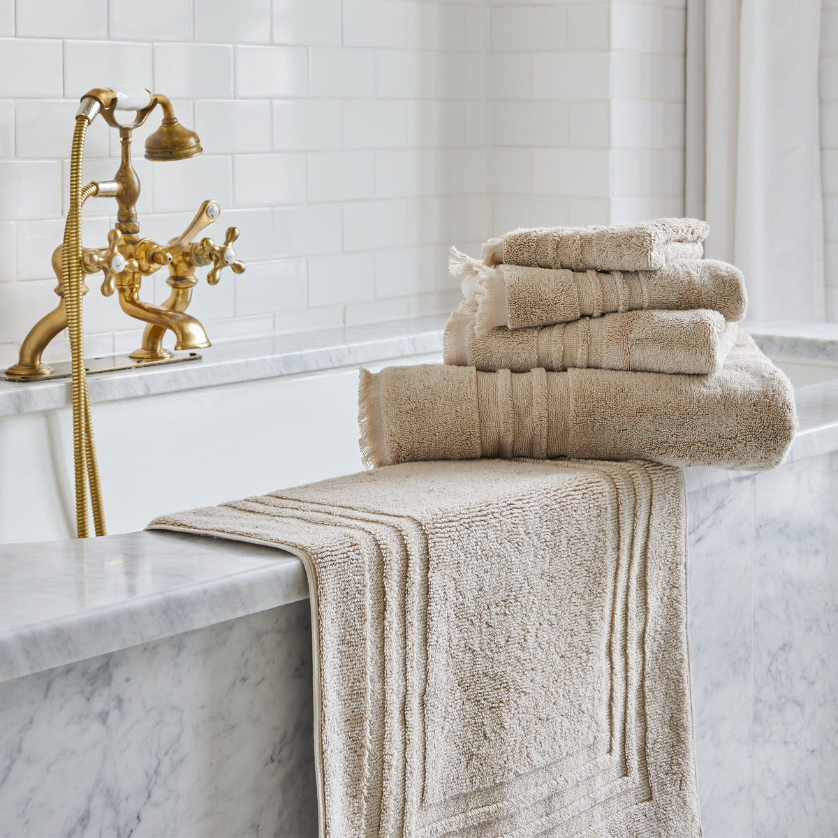 Bath Mat, Mercer Mats for Bathroom Floor Comfort, Shower Areas and Guest Baths, 4 Color Options image 2