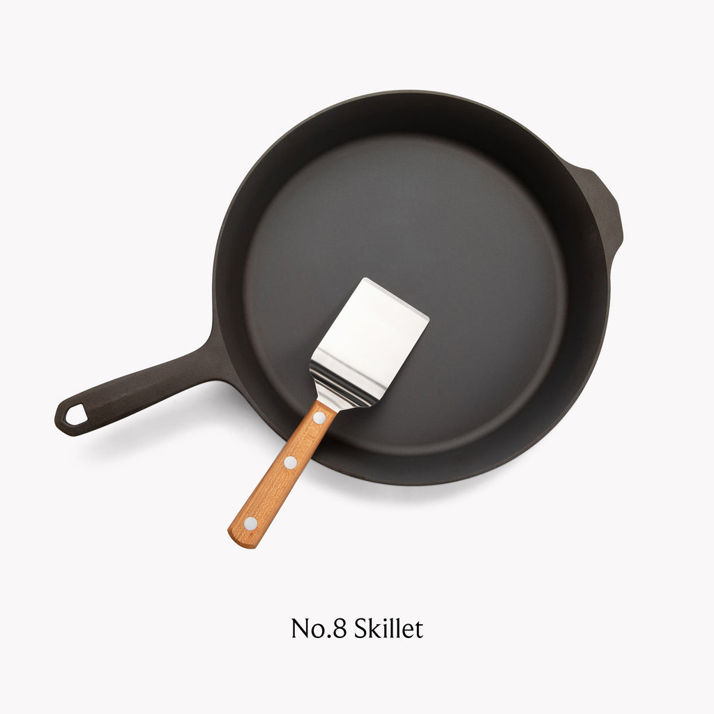 Kitchen Turner, Mini, Stainless Steel Construction for Griddles, Skillets, Flipping Food and Everyday Cooking image 4