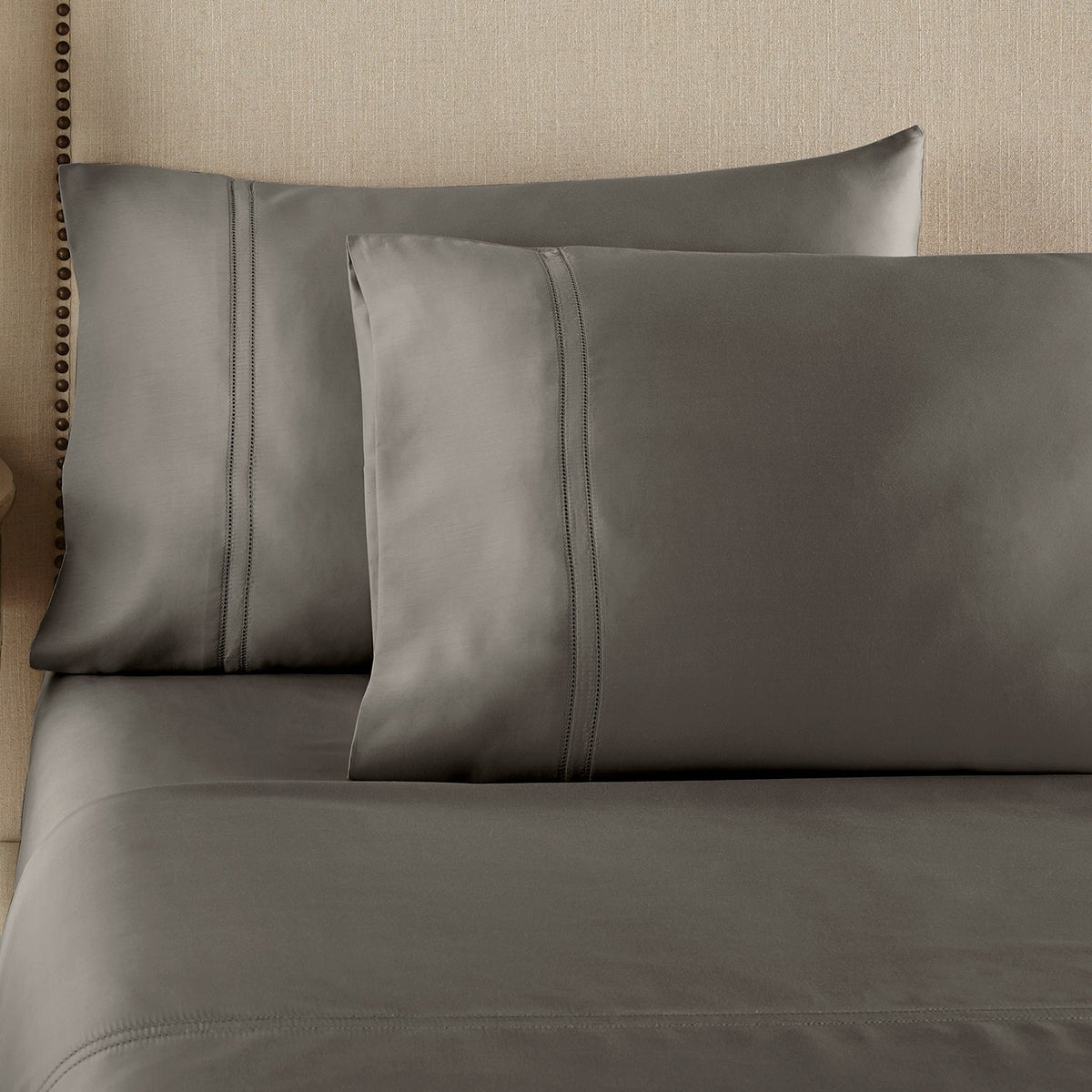 Bed Sheet Set, Yalda, Cooling Comfort, Breathable Construction for Master Bedrooms, Guest Beds and Daily Use, 7 Sizes and 11 Colors image 67