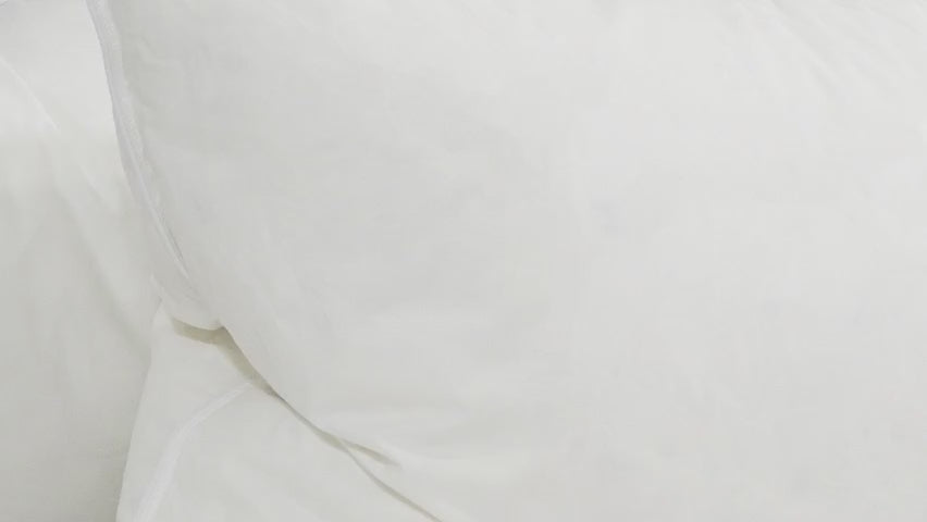 Bed Pillow, Etc. Rhapsody Wrap Feather Featured at Many, Machine-Washable Care for Everyday Sleep and Guest Room Bedding, 4 Size Options video 13