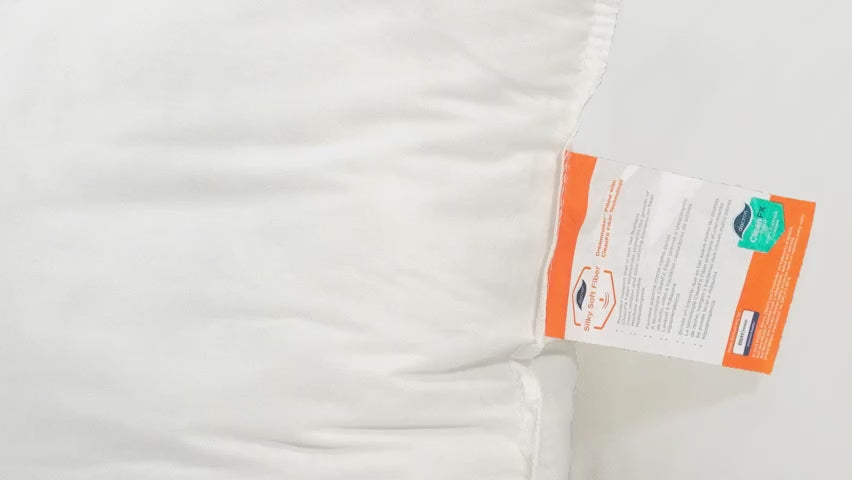 Bed Pillow, Best Western Dreammaker Medium Support, Machine-Washable Care, Hypoallergenic Comfort for Sleeping, Reading and Bedroom Comfort video 7
