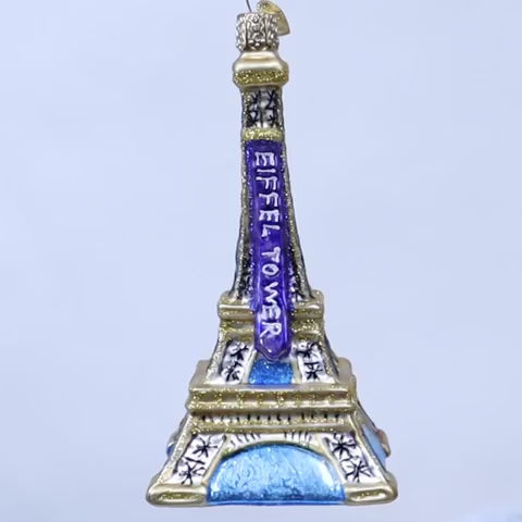 Eiffel Tower Ornament video 6