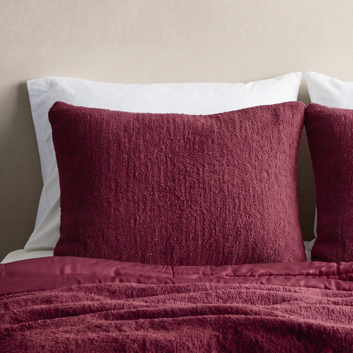 Decorative Pillow Sham Set, Snug, Machine-Washable Care for Guest Rooms, Headboards and Everyday Bedroom Decor, 2 Sizes and 8 Colors image 55